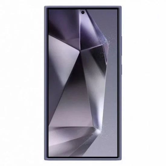 Cover Samsung S24 Ultra Silicone Case - Dark Violet